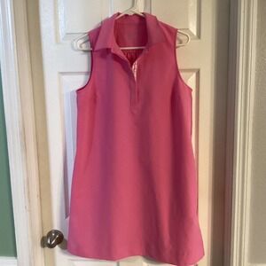 Vineyard Vines Sleeveless Pink Shift Dress